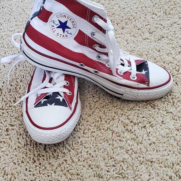 Shoes - Converse Chuck Taylor Patriotic Shoes